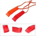 thumbnail image 3 of Silbato de seguridad de 10 piezas Silbato marino Silbatos de plástico con cordón para emergencias, es adecuado para uso individual y en equipo., 3 of 5