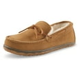 thumbnail image 2 of Guide Gear Men's Shearling Moc Slippers Chestnut 13D     (Medium), 2 of 8