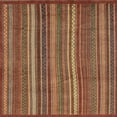 thumbnail image 1 of Ahgly Company Indoor Square Abstract Red Abstract Area Rugs, 8' Square, 1 of 6