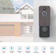 thumbnail image 4 of LSLJS Smart Smart Doorbell Sonnette, Vidéo Sans Fil à Distance Intelligent Sonnette Visuelle, Détection de Mouvement PIR, Interphone Domestique HD Vision Nocturne Wifi Sécurité Sonnette, 4 of 9