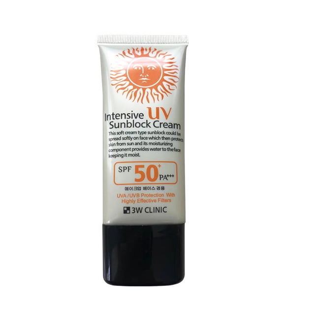 Clearance Sale Collagen Sun Screen SPF 50+ PA++++ Moisturizing UVA UVB Protection, 70ml - Soft & Creamy Texture