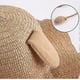 thumbnail image 3 of ZHAOCHENG Gorro de pescador con forma de conejito para niños, tejido con orejas que se pueden mover, color beige, 3 of 4