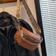 thumbnail image 5 of Cangurera Monedero Moda Cofre Bolsas Señoras PU Cuero Regalos para Amigos Marrón, 5 of 8