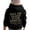 Black, variant on Girls Fashion Girls Sweatshirts Girls Hoodies & Sweatshirts For Winter Casual Wear Round Neck Letter Print Pullover For Kids Ages 2 13 Outdoor Activities And Daily Comfort
