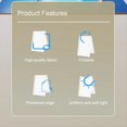 thumbnail image 4 of Foldable Photography Diffuser SoftBox Multifunctional Soft Light Screen for Jewelry Countertop Photography,1 * Diffuser SoftBox,White, 4 of 10