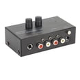 thumbnail image 4 of Stereo Phonograph Preamplifier, 2  Inputs 2  Outputs Independent Volume Control Phono Preamp Ultra Low Noise RIAA Equalization Iron Shell Turntable Preamp, 4 of 7