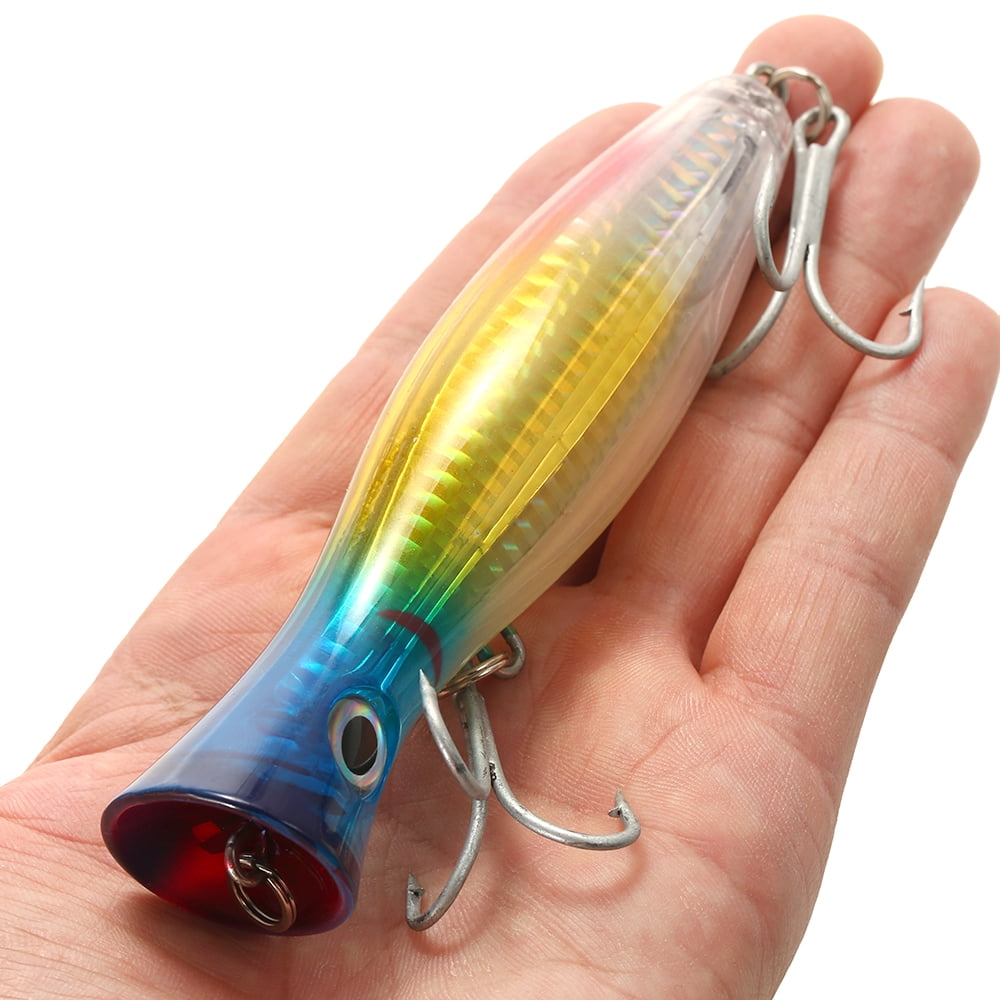 12cm-45g-large-popper-lure-artificial-seal-lure-3d-eyes-hard-popper