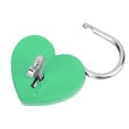 thumbnail image 3 of Candado de Metal Colorido Exquisito Con Cerrado de Corazón, Adecuado para Diario, Joyero, Equipaje Pequeño, Con Llave, Suministros de Artesanía, 3 of 7