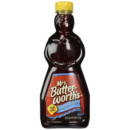 Mrs. Butterworth's Sugar Free Syrup, 24-Ounce (Pack of (Best Food In Butterworth)