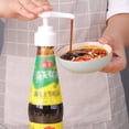thumbnail image 3 of Bewildely Bomba de salsa, dispensador de aceite, boquilla de presión, mano de obra, accesorios sencillos usados, rociador de consumo de Cocina y Comedor Blanco, 3 of 6