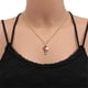 thumbnail image 4 of Gold Palestine Flag Necklace Jewelry For Women, 4 of 5