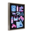 thumbnail image 3 of Stupell Industries Eclectic Bold Exercise Equipment Brown Floating Frame Canvas Art, 17 x 21, by Melissa Wang, 3 of 8