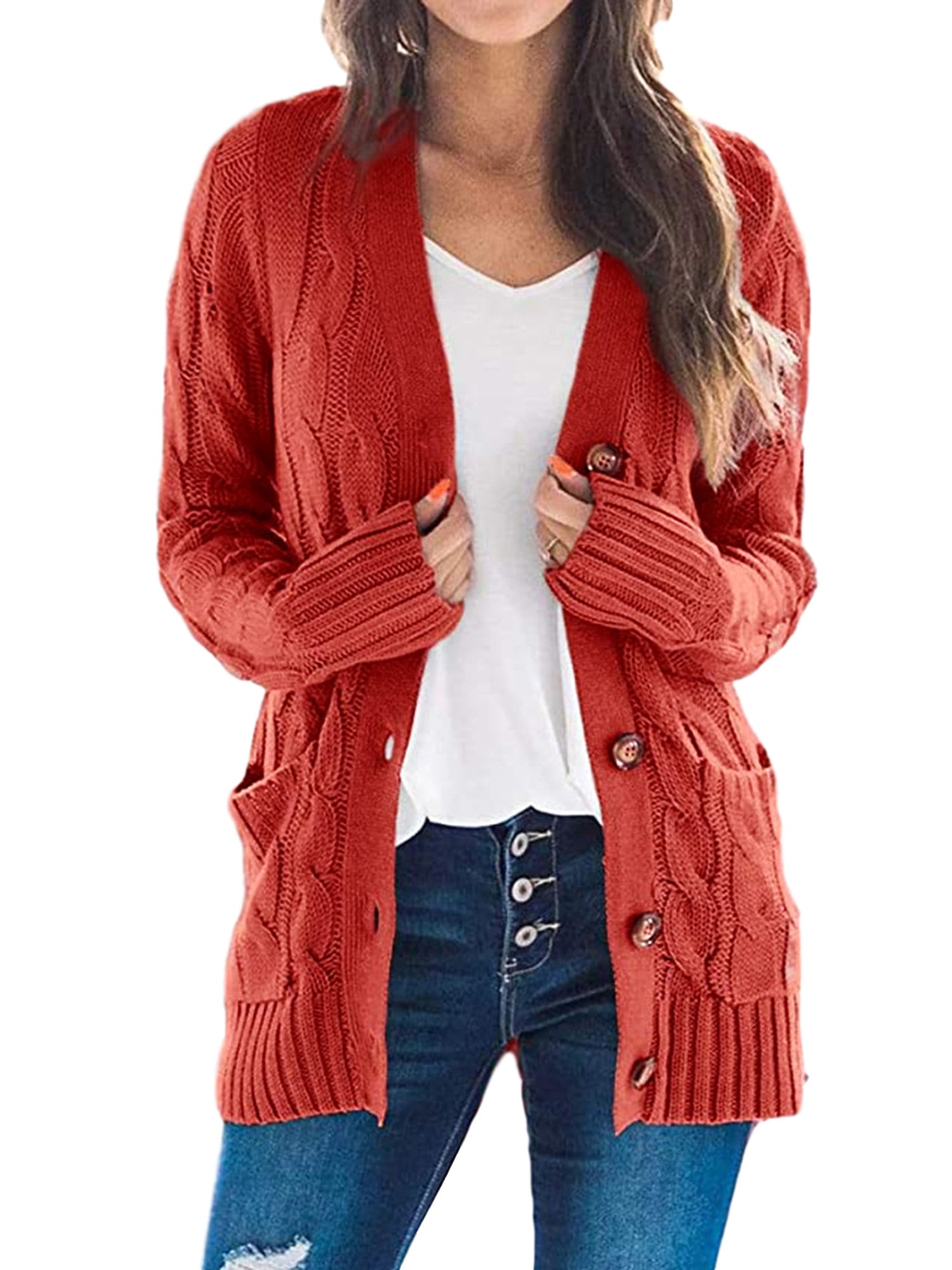 burgundy cable knit sweater