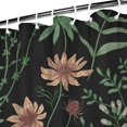 thumbnail image 3 of Waterproof Beautiful Colorful Floral Shower Curtain 72x72 Inch Boho Style Polyester Unique Shower Curtain for Bathroom Hotel Home Decor with 12 Plastic Hooks, 3 of 5