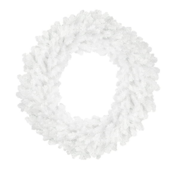 Snow White Pine Artificial Christmas Wreath - 48" - Unlit