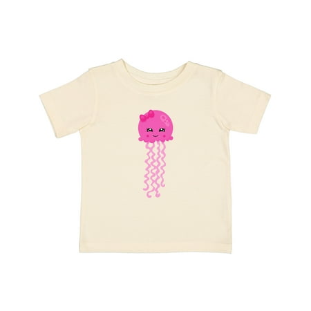 

Inktastic Cute Jellyfish Little Jellyfish Pink Jellyfish Gift Baby Girl T-Shirt