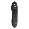 thumbnail image 2 of lionlar Electronic Smart Fingerprint Password Lock App Card Keyless Lock for Anti-theft Black A, 2 of 9