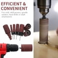 thumbnail image 5 of 20 Piece Drill Press Sanding Drum Kit, 80/120 Grit Sanding Band Sleeves Rubber Sanding Drum for Woodworking, 5 of 7