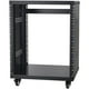 thumbnail image 1 of Soporte AV VEVOR 12U con ruedas giratorias y paneles laterales, 1 of 9