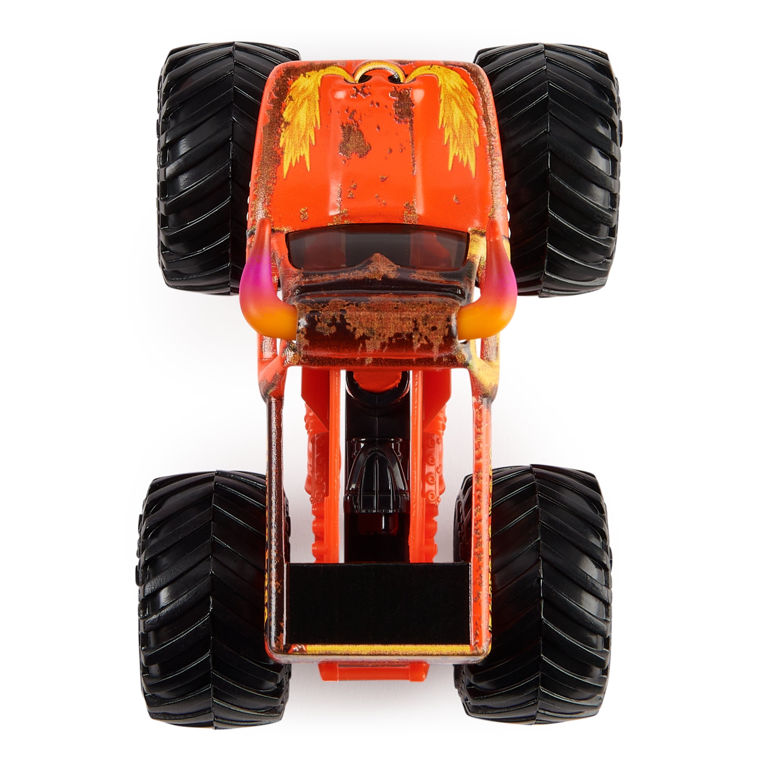 Monster Jam, Official Grave Digger Vs. El Toro Loco Die-Cast Monster Trucks, 1:64 Scale, Kids Toys for Boys Ages 3 and up
