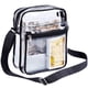 thumbnail image 1 of Bolso bandolera transparente Greenpine aprobado por el estadio NFL unisex, 1 of 5