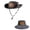 Gray, variant on 250 Anniversary USA Bucket Hat 1776-2026 Patriotic Embroidered Wide Brim Sun Hat Vintage Adjustable 250th Anniversary Hat