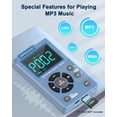 thumbnail image 4 of Radio AM FM portátil Greadio con reproductor MP3 y pantalla LCD, 4 of 6