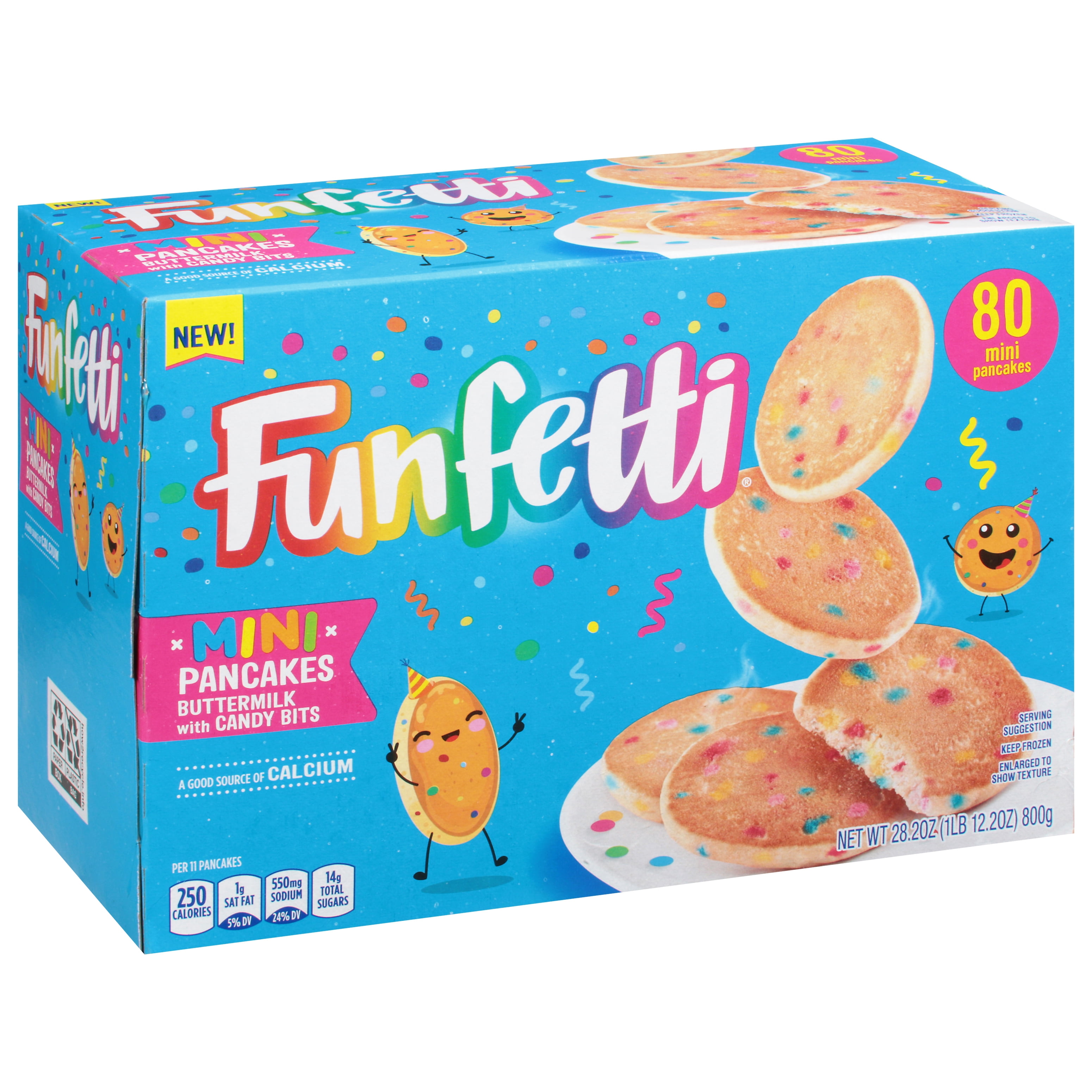 Funfetti Mini Pancake 80ct