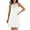 White, variant on Ayolanni Green Holiday Party Dresses for Women Boho Knee-Length Sleeveless Dresses Summer Dresses for Girls S