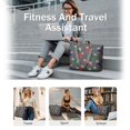 thumbnail image 5 of Tote Bag for Women - Dachshund Footprint Shoulder Bag - Large Utility Work Duffle Bag with Zipper Handbag for Travel, Work, Sprots, 5 of 5