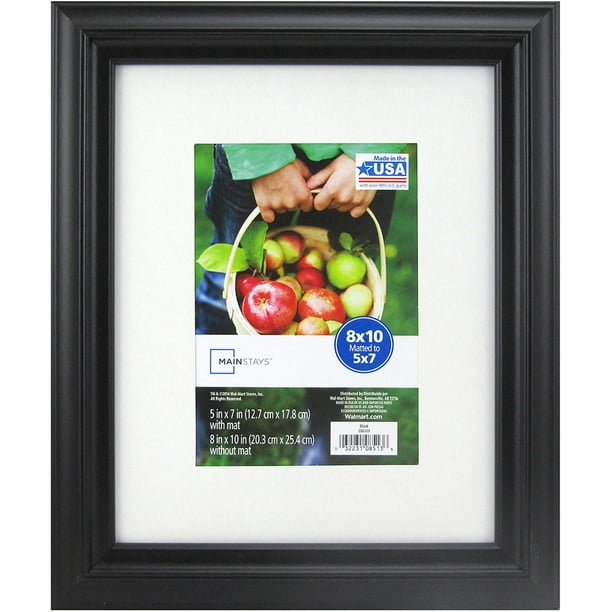 Mainstays Matted Black Picture Frame
