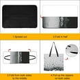 thumbnail image 4 of Marble Texture Picnic Blanket Waterproof Outdoor Beach Blanket Hand-held Pad Suitable for Travel, Camping, Beach, Family Gatherings, 4 of 8