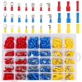 thumbnail image 1 of 480 piezas de terminales eléctricas, terminales eléctricas para automóviles, conectores eléctricos, surtido de conectores aislados de crimpado, 1 of 5