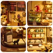 BenBen DIY Miniature House Kit, Mini Wooden Dollhouse Kit, Craft Gift for Adults, Teens, Friends