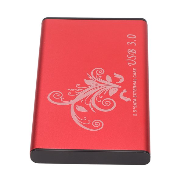 USB 3.0 Hard Drive Enclosure 4TB Aluminium Alloy Case, Plug and Play, LED Indicator, Wide Compatibility for Laptop Desktop