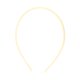 thumbnail image 1 of Ofertas Únicas 1 Pc Diadema Clásica de Moda Frosted para Mujeres y Niñas 5.51"x4.72" Beige, 1 of 4