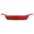 thumbnail image 6 of Lodge Cast Iron 2 Quart Enameled Oval Casserole Red, 6 of 9