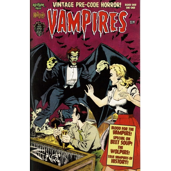 Vampires Blood Shot #1A VF ; Asylum Comic Book