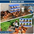 thumbnail image 4 of M optimized Chicken Nesting Box, 8 Compartments Galvanized Steel Metal Chicken Laying Box with Roll Out Egg Collection, Wall Mount Hen Roosting Boxes, 4 of 8