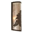 thumbnail image 6 of Meyda Tiffany 118535 7.75" W Oak Tree Wall Sconce - Silver, 6 of 6