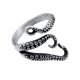 thumbnail image 1 of Anillo Gótico De Acero De Titanio, Anillo Retro De Pulpo De Calamar De Mar Profundo, Joyería De Moda, Anillos Abiertos Ajustables Speravity AP005856-00, 1 of 6