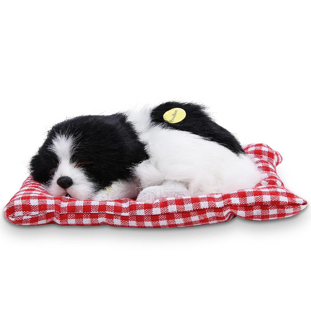 sleeping dog stuffed animal