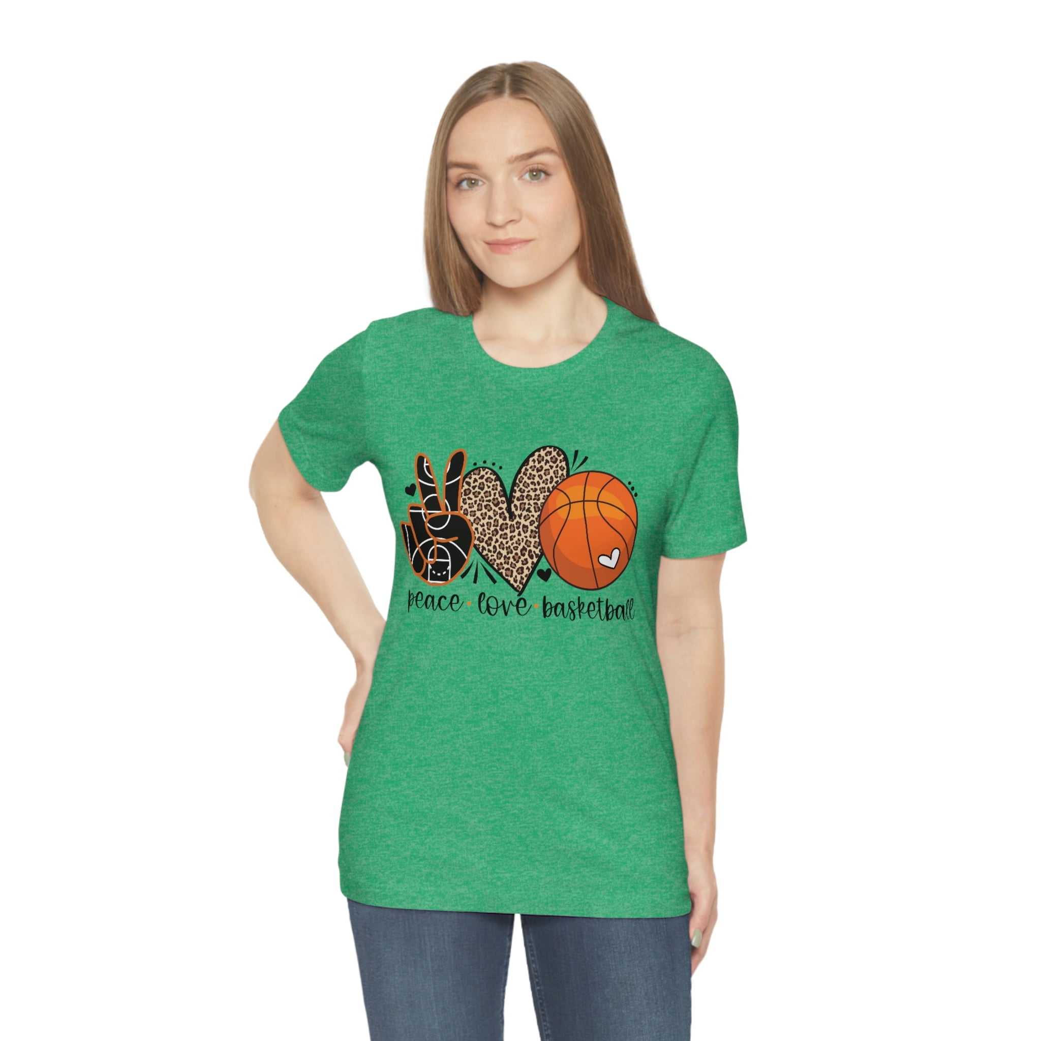 Love and hot sale basketball tee