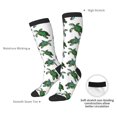thumbnail image 6 of Fotbe Watercolor Turtle print Women's Men's Novelty Crew Socks Cotton Socks Knee High Socks for Walking,Running,Nurses,Pregnancy, 6 of 8
