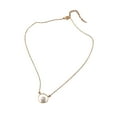thumbnail image 1 of Fashion Pearl Chain,Imitation Pearl Geometric Simple Pearl Pendant Pearl Thin Chain Exquisite Design, 1 of 6