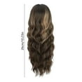 thumbnail image 2 of Beauty Wig Straight Long Curly Hair Synthetic Fiber Headband Wig for Effortless Style and Comfort, 2 of 5