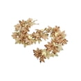 thumbnail image 2 of Twfbrm Fall Maple Leaves Garland, 5.7ft Artificial Maple Leaf Garland with Pumpkins and Berrirs, Farmhouse Autumn Foliage Hanging Vine Thanksgiving Harvest Fall Decorations for Home Party Fireplace, 2 of 7