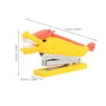 thumbnail image 2 of EXHUMKY Cute Yellow Dragon Desktop Stapler Stylish Office Accessory with Stainless Steel Staples, 2 of 6