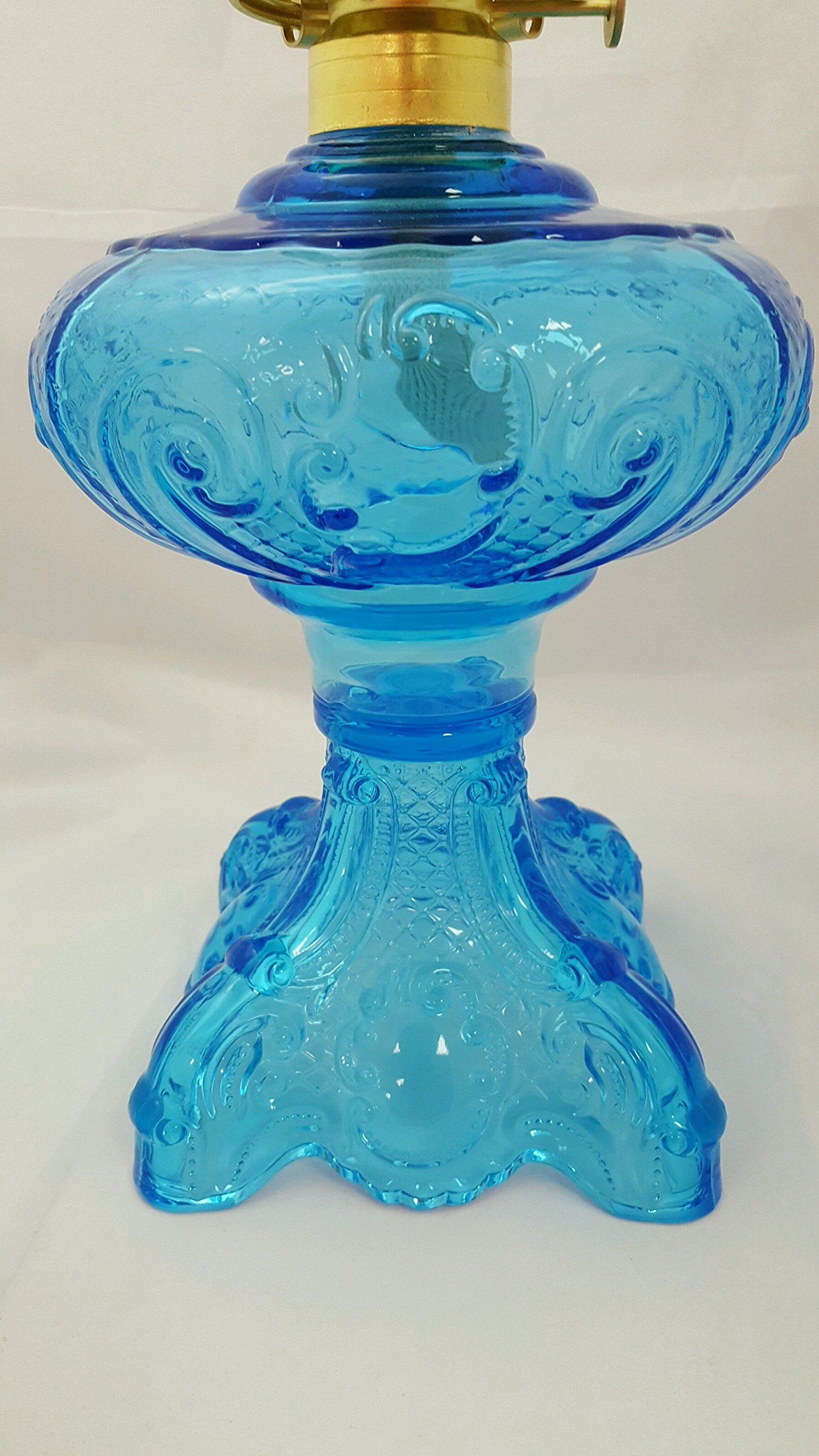 B&P Lamp® Princess Feather Oil Lamp