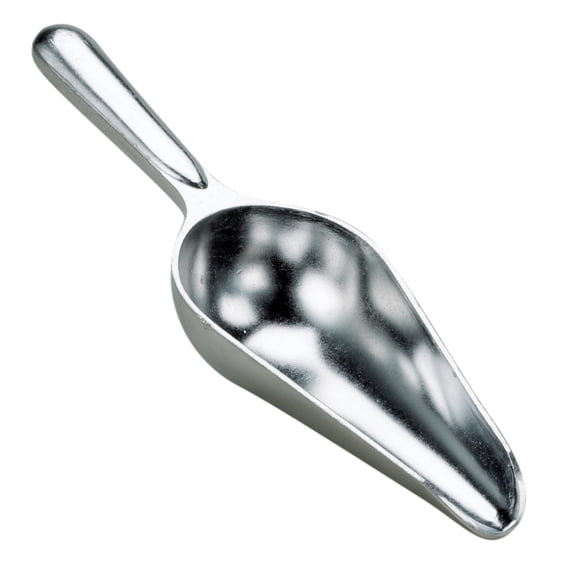 HIC Ice Scoop, Commercial-Grade Cast Aluminum, 8-Inches